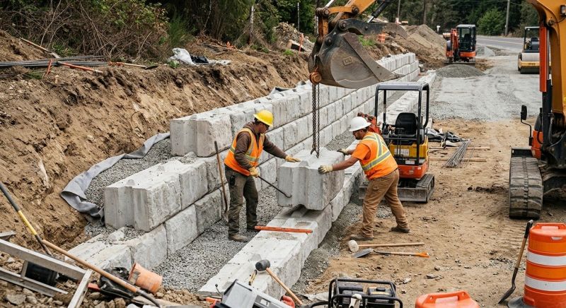 Block Wall Replacement in West Hartford, CT