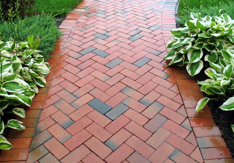 Brick Hardscape Installation in Manchester, NH