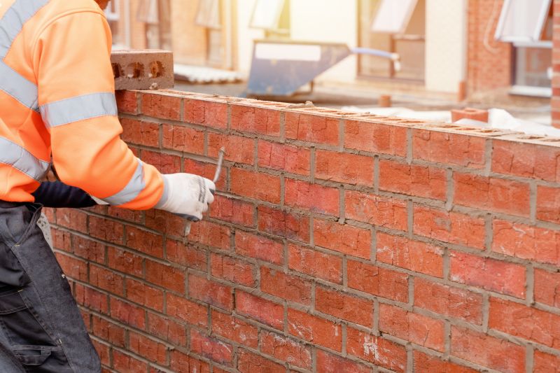 Brick Columns Installation in West Hartford, CT