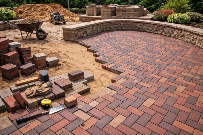 Brick Hardscape Construction in Providence, RI