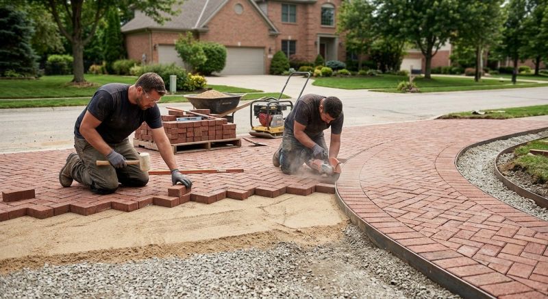 Brick Patio Installation in Fairfield County, CT
