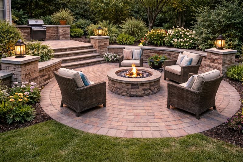 Brick Patio Installation in Boston, MA