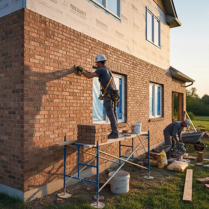 Brick Veneer Siding Installation in Napa, CA