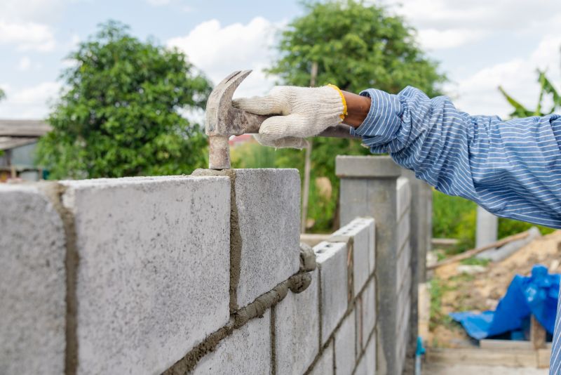 Concrete Block Wall Repair in Cleveland, OH