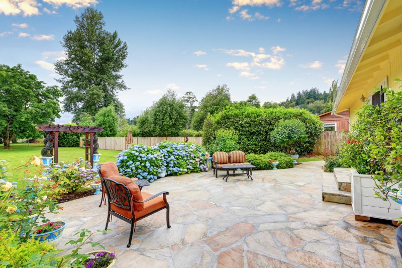 Stone Patio Repair detail