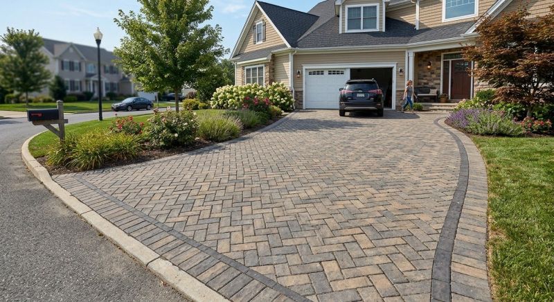 Paver Driveway Construction in Denver County, CO