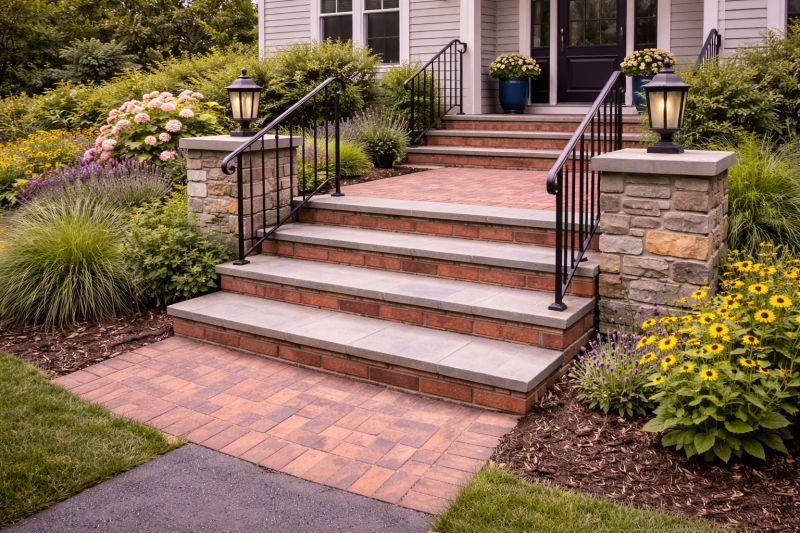 Stone Edging Installation in Boston, MA