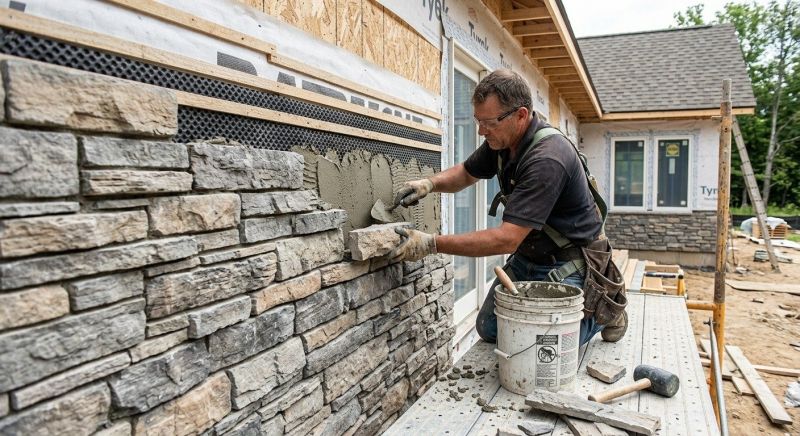 Stone Veneer Installation in Medina, OH