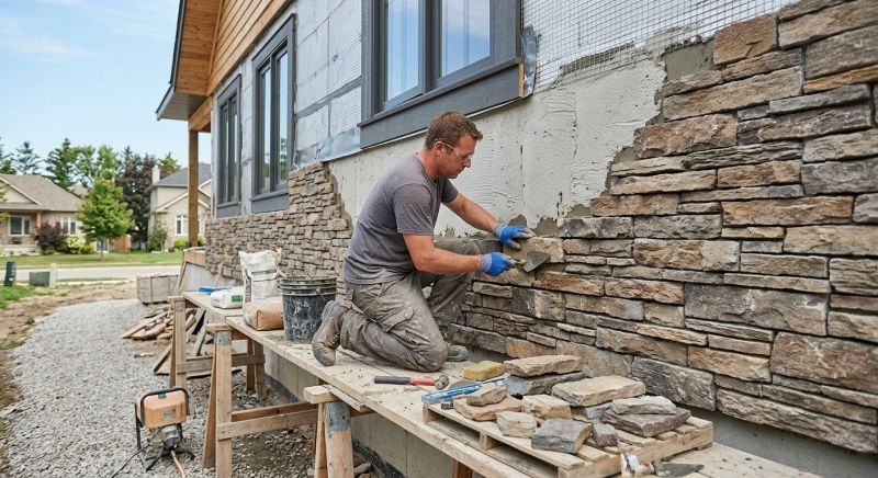 Stone Veneer Installation in Denver, CO
