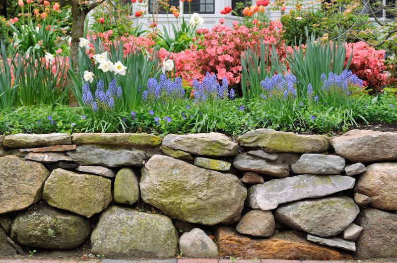 Stone Wall Hardscaping in Boston, MA